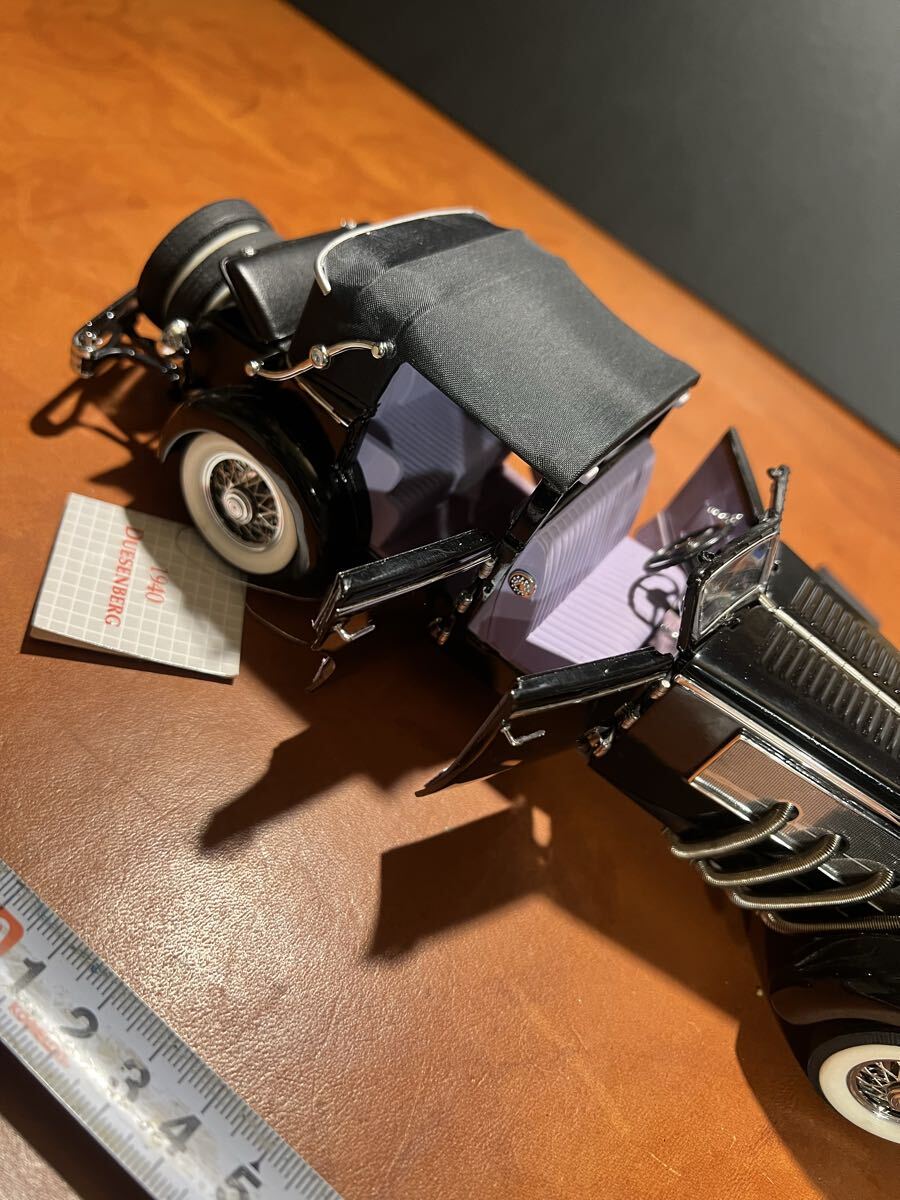 ★激レア*絶版*フランクリンミント*1/24*1940 Duesenberg SJ Convertible Town Car ブラック_画像3