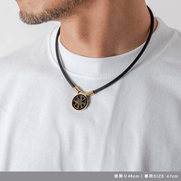 【新品】バンデル Earth アース 2.0 Black×Gold 47cm 磁器ネックレス BANDEL 02-02-00077_画像7