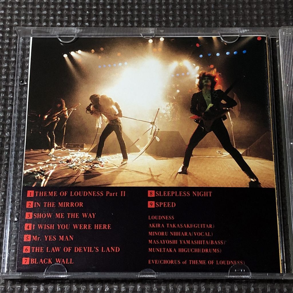 LOUDNESS ラウドネス THE LAW OF DEVILS LAND 魔界典章 CD_画像3
