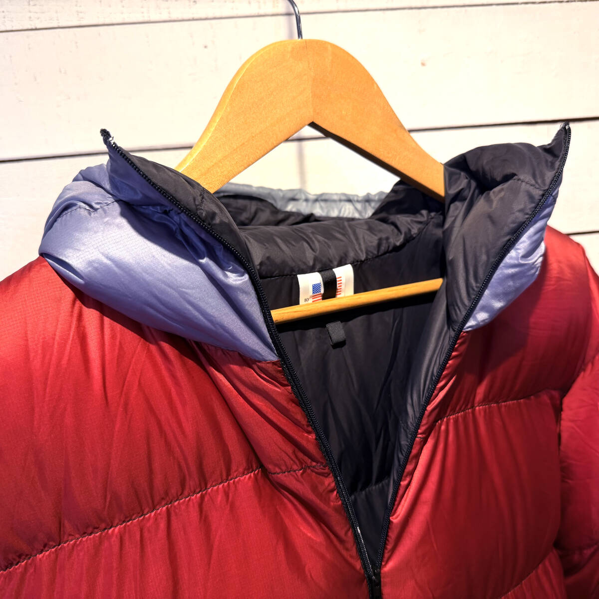 超希少! 超美品! NUNATAK DOWN HOODIE Skaha ヌナタク ダウン Mサイズ アメリカ製/USA製 検 FEATHERED FRIENDS Crescent Down Works KLUANE_画像3