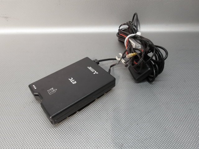 中古 三菱電機 ETC EP2UN22V X792T15482 アンテナ分離型音声タイプ 通電のみチェック済 (棚0000-D208)_画像1
