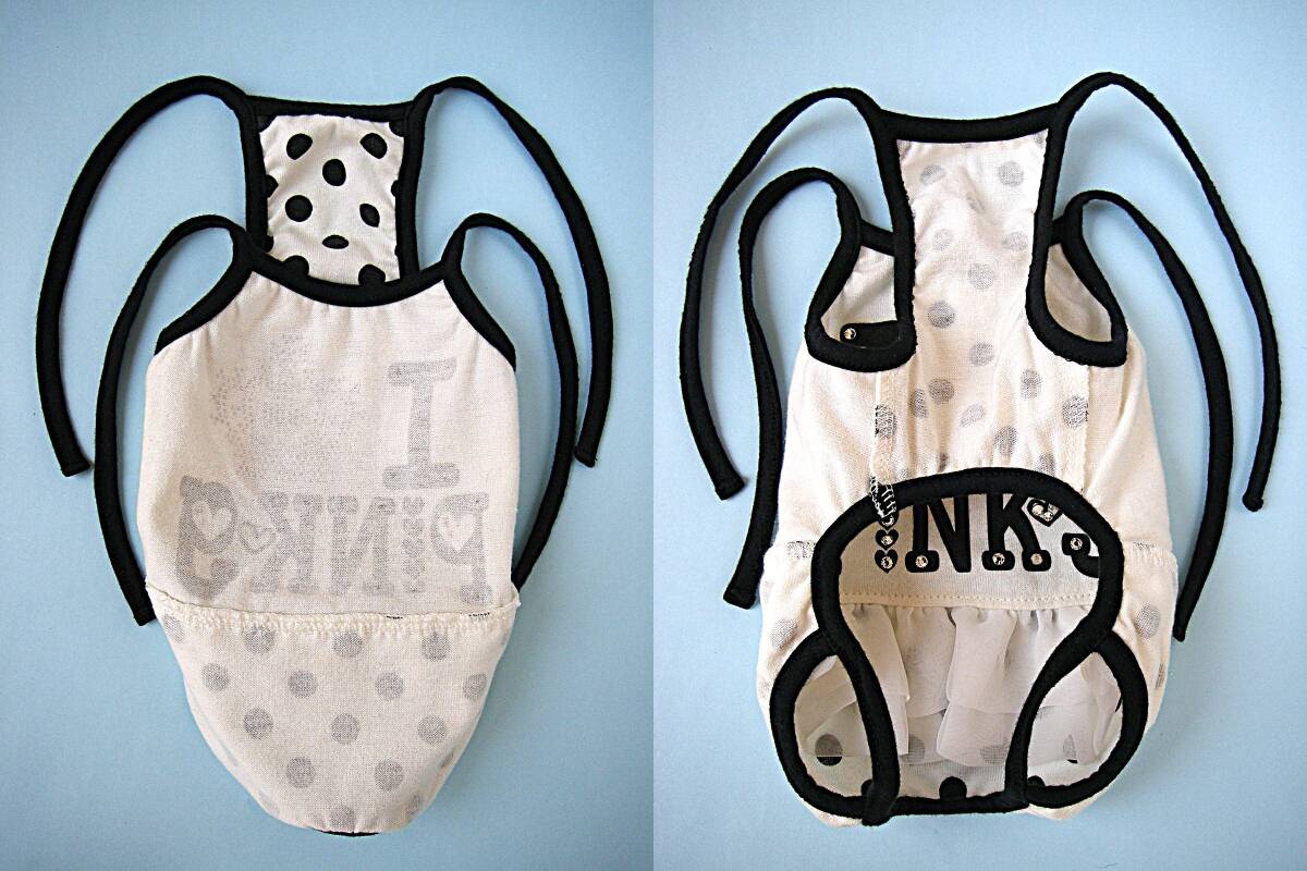 PARIERO Pink Gold ペチパンツ付きタンクトップ・ワンピース スタッズ/ラインストーンのデコレーション サイズXS パリエロ ピンクゴールド_画像10