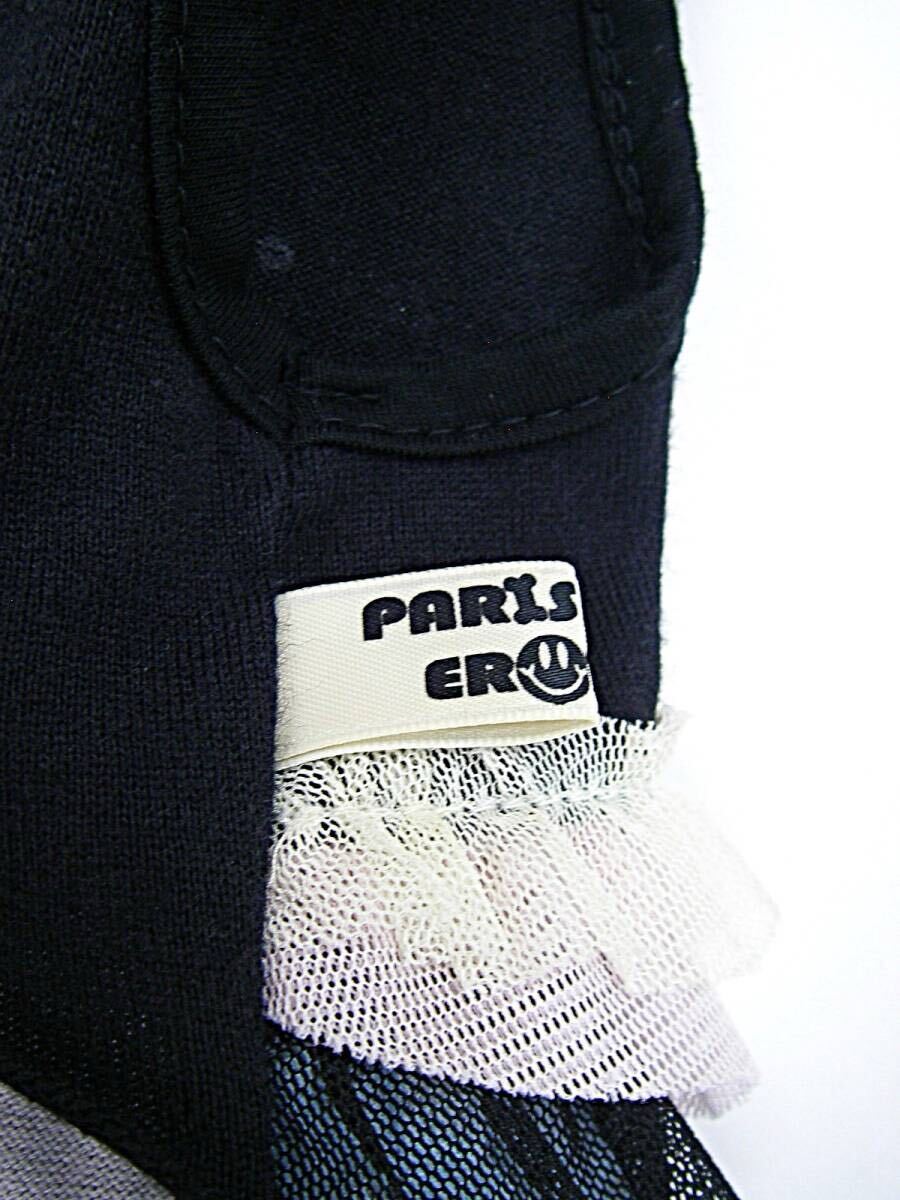 PARIS EROTICA maniac ノースリーブ・ワンピース 5色レース/ラインストーン/スタッズのデコレーション サイズXS  パリエロ_画像9