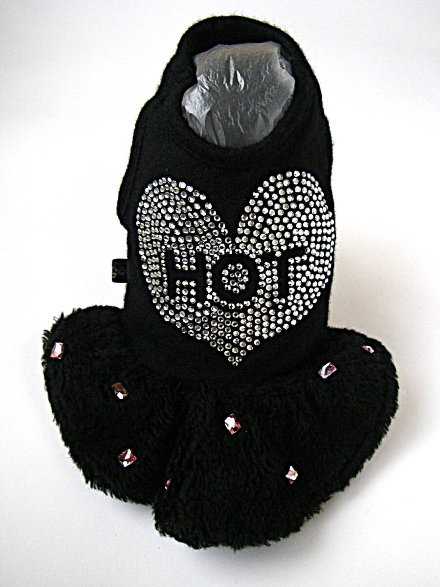 PARIERO Pink Gold フリル・ペチパンツ付きワンピース スタッズ/ラインストーンのデコレーション サイズSS パリエロ ピンクゴールド_画像2