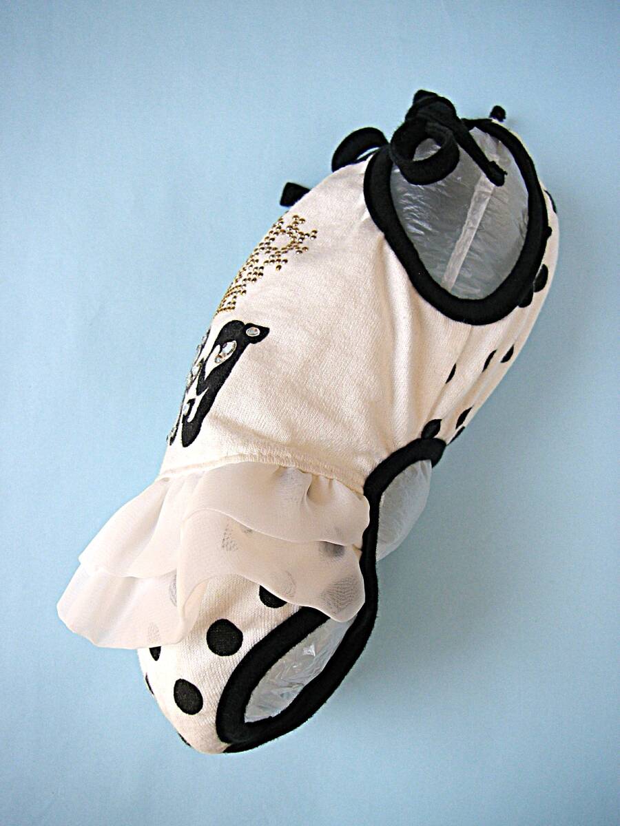 PARIERO Pink Gold ペチパンツ付きタンクトップ・ワンピース スタッズ/ラインストーンのデコレーション サイズXS パリエロ ピンクゴールド_画像4