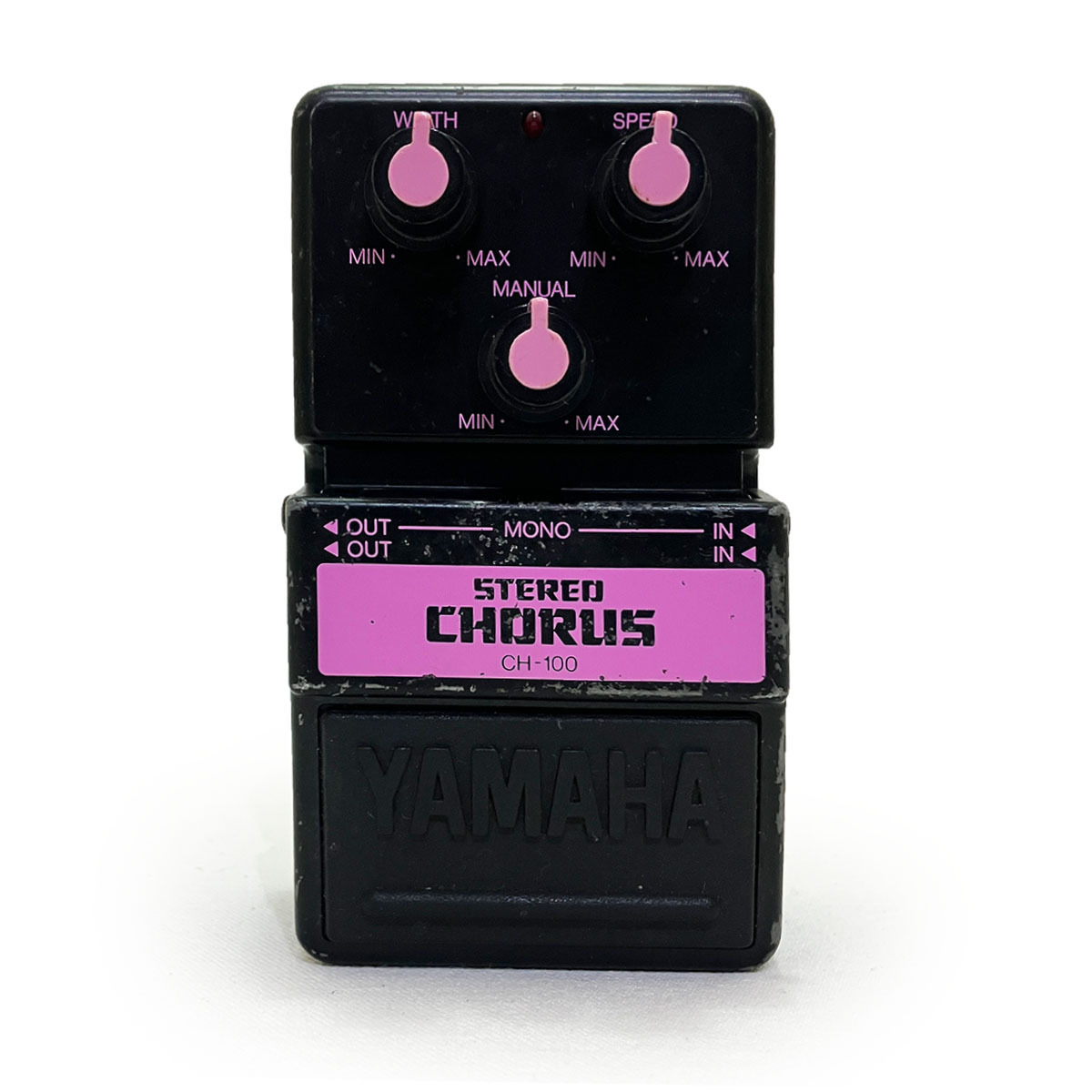 ヤマハ ステレオコーラス エフェクター YAMAHA STEREO CHORUS CH-100 完動品 正規品 ギターペダル 90年代 ヴィンテージ コンパクト 揺れ系_画像2