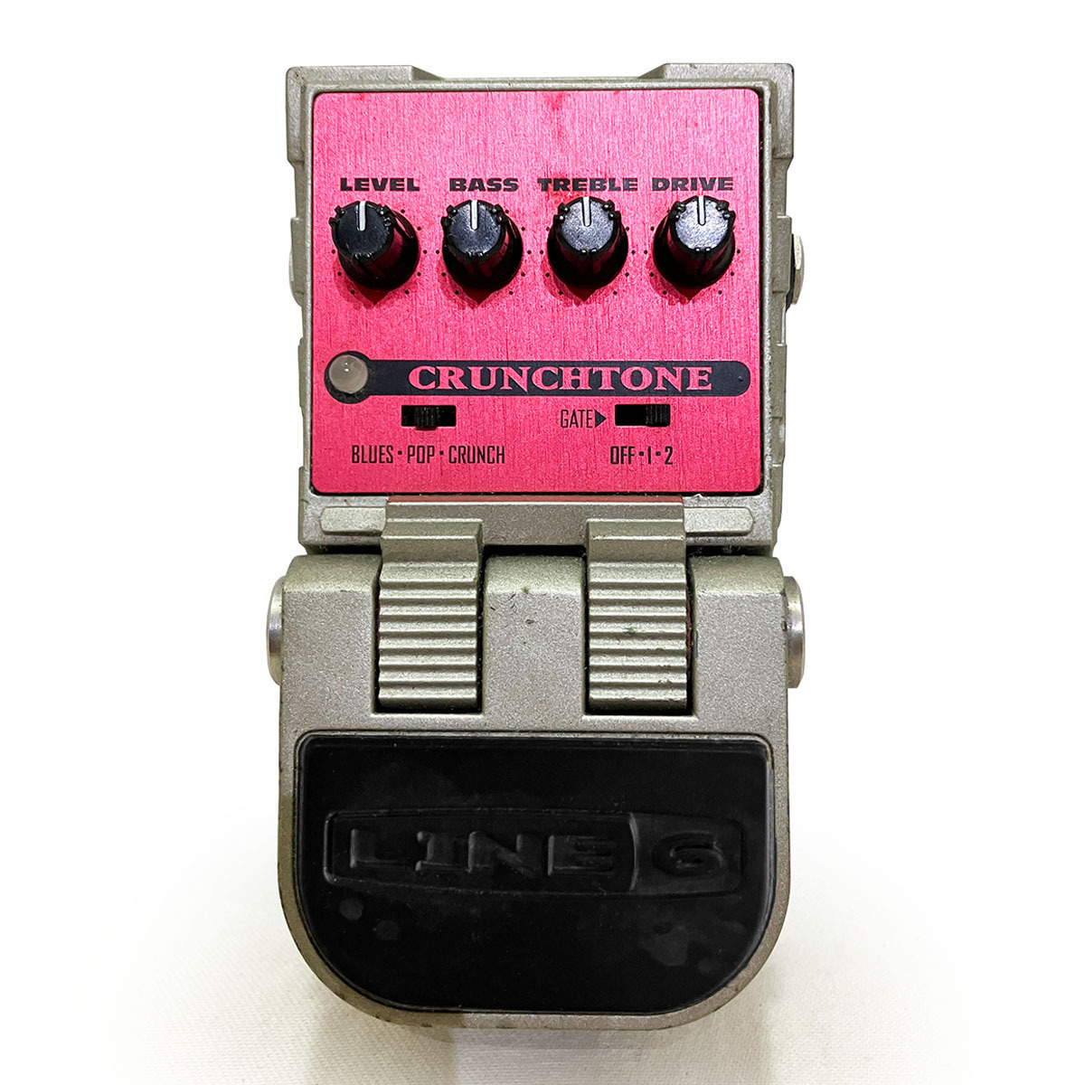 ライン6 ラインシックス クランチトーン オーバードライブ エフェクター LINE6 CRUNCH TONE 完動品 正規品 本物 ギターエフェクター 機材 _画像2