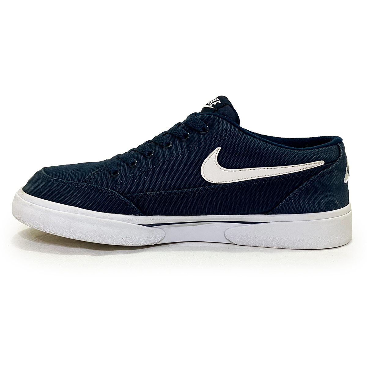 ナイキ GTS１６ テキスタイル ネイビー ホワイト 26.5cm NIKE GTS16 TXT 正規品 840300-410 キャンバス ローカット カジュアルファッション_画像9
