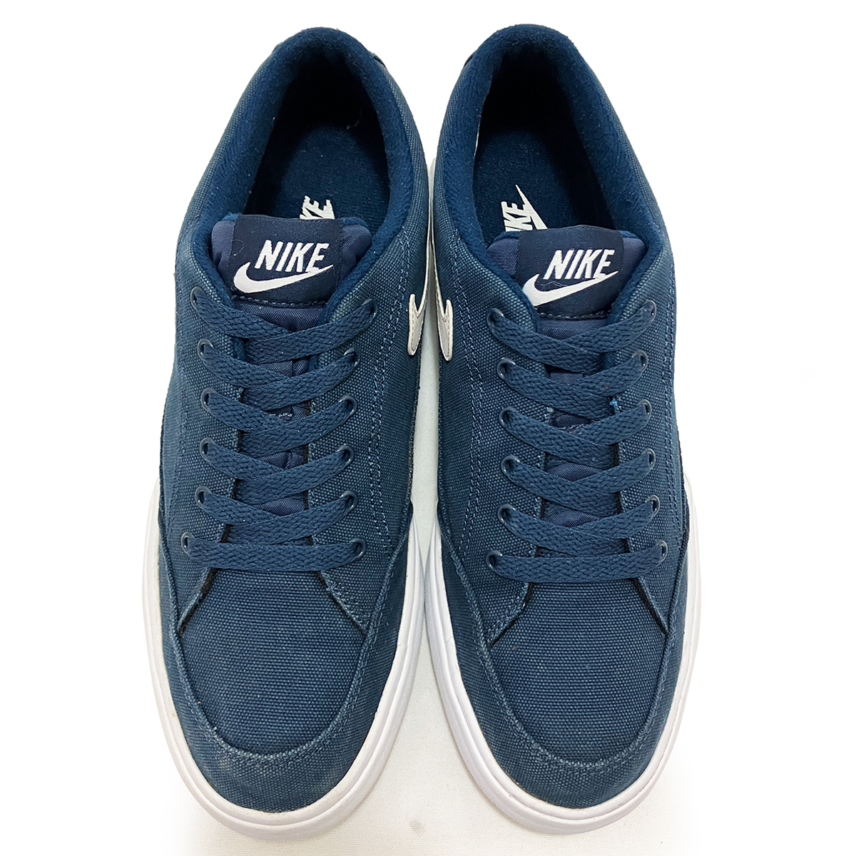 ナイキ GTS１６ テキスタイル ネイビー ホワイト 26.5cm NIKE GTS16 TXT 正規品 840300-410 キャンバス ローカット カジュアルファッション_画像3