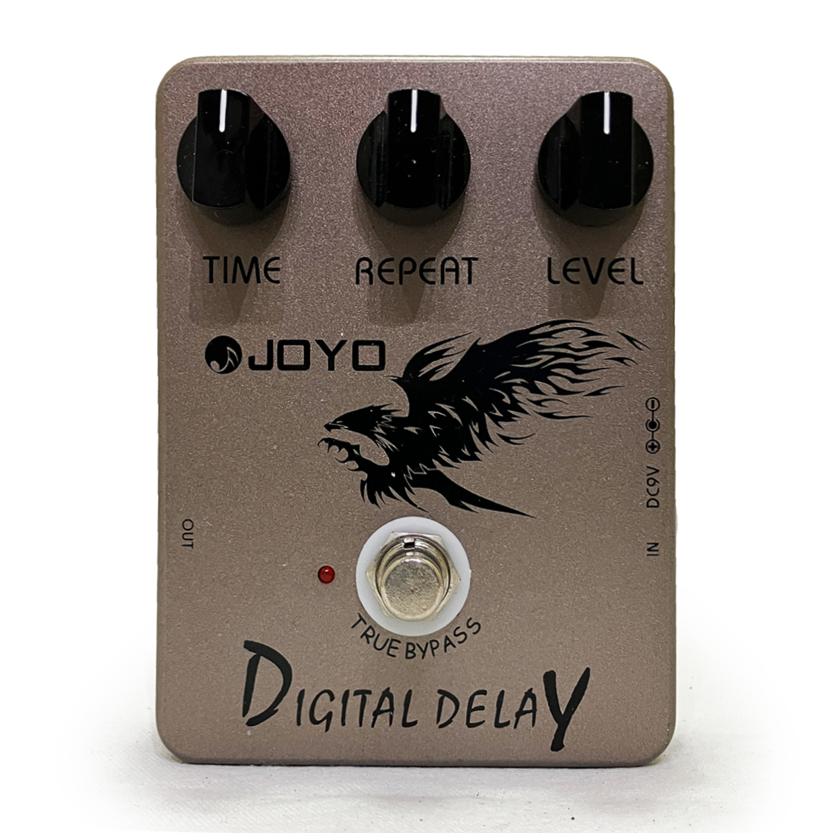 ジョーヨー デジタルディレイ ギターエフェクター JOYO DIGITAL DELAY 完動品 ギターペダル トゥルーバイパス 楽器 コンパクト 機材 小型_画像2