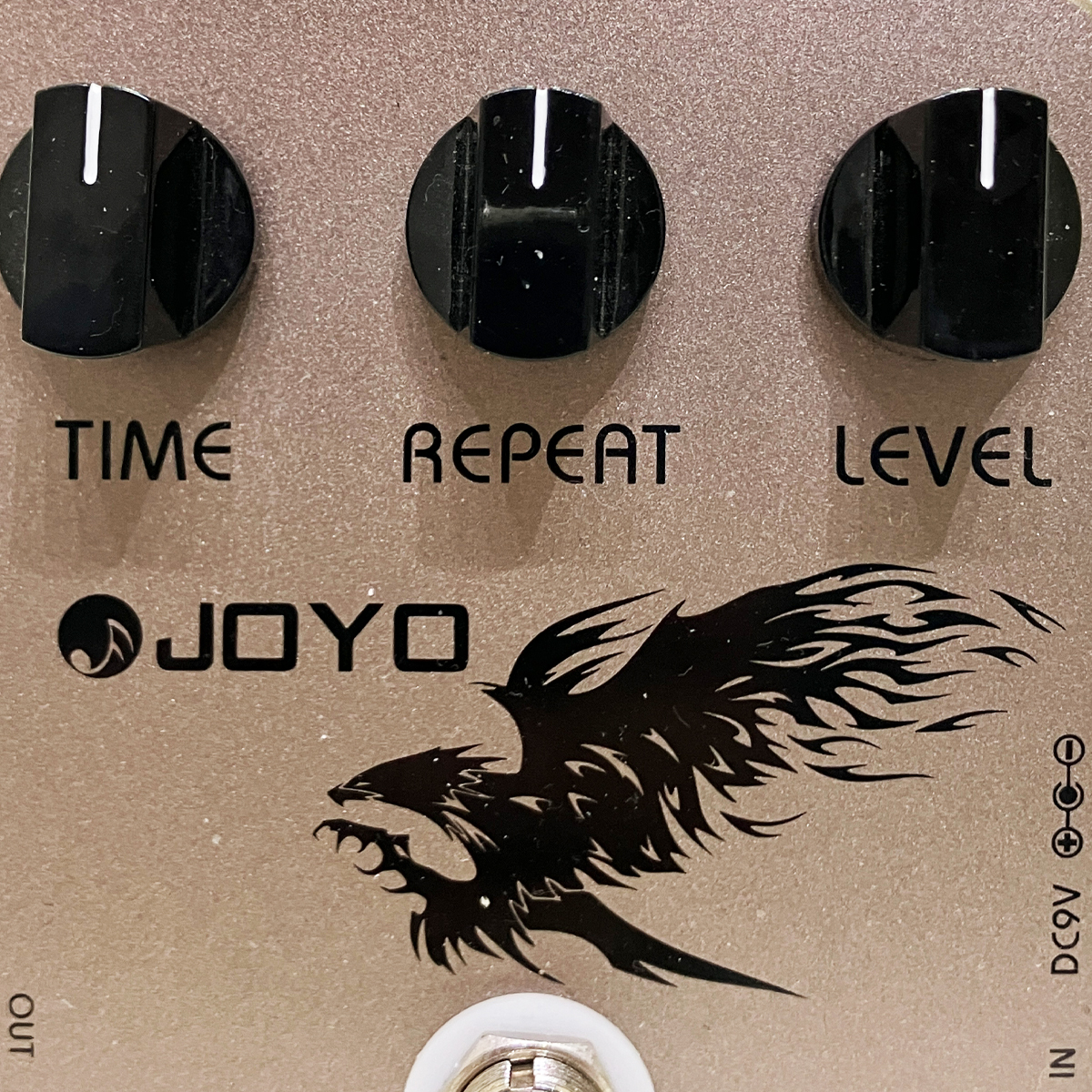 ジョーヨー デジタルディレイ ギターエフェクター JOYO DIGITAL DELAY 完動品 ギターペダル トゥルーバイパス 楽器 コンパクト 機材 小型_画像8
