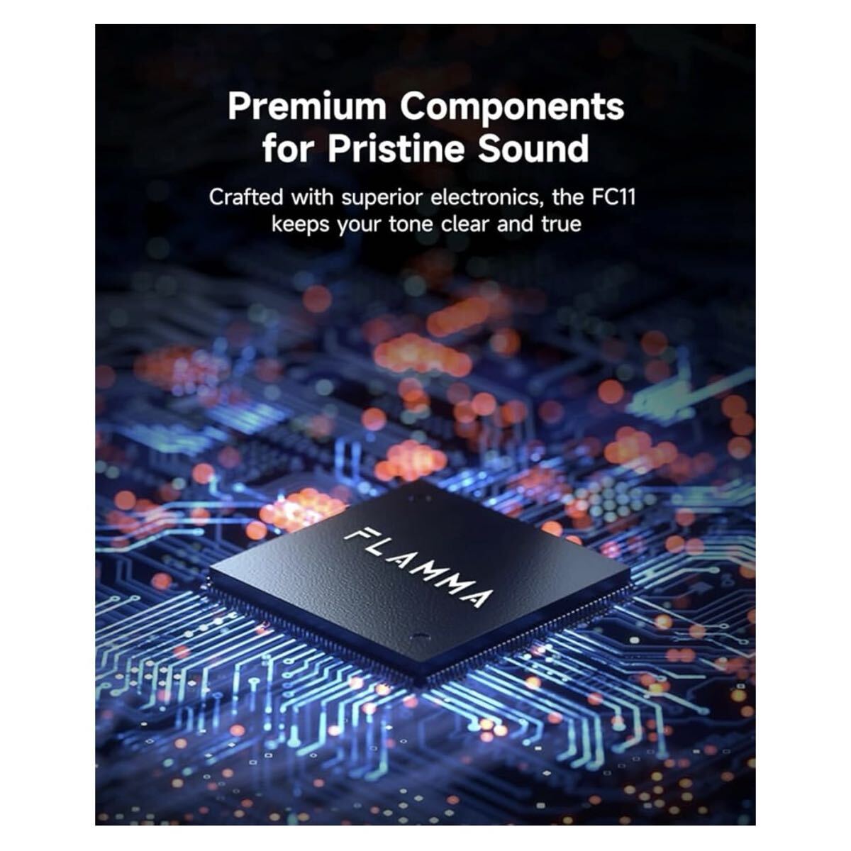 【開封のみ】FLAMMA★FC11 オート ワウ ペダル エンベロープ フィルター ギター エフェクト ペダル トゥルー バイパス ギター と ベース用 _画像6