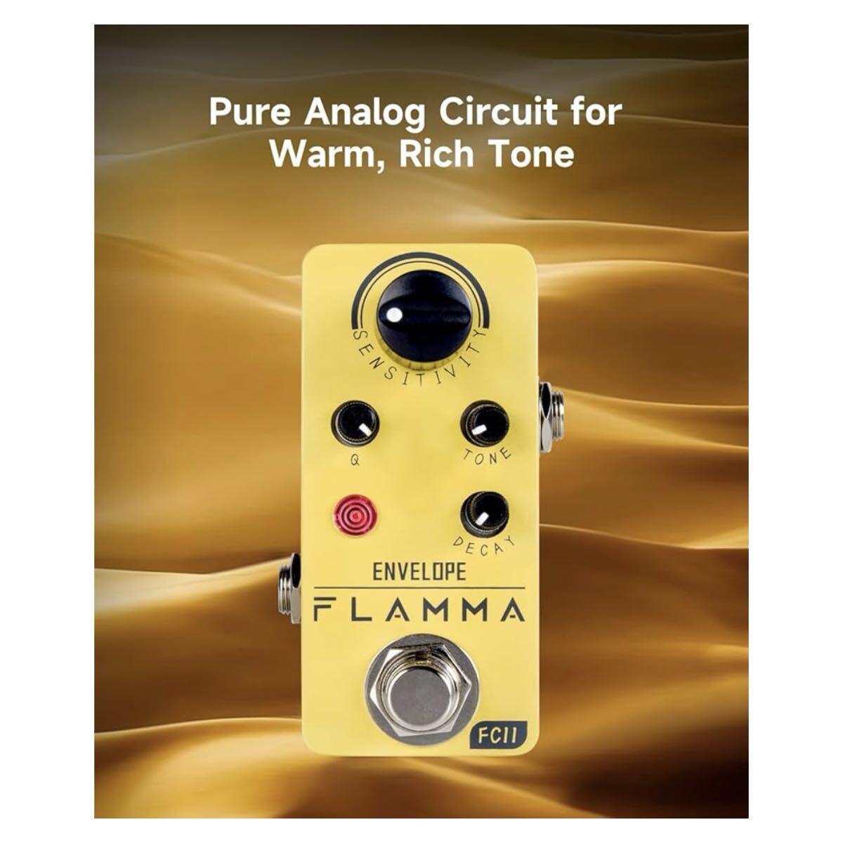 【開封のみ】FLAMMA★FC11 オート ワウ ペダル エンベロープ フィルター ギター エフェクト ペダル トゥルー バイパス ギター と ベース用 _画像7
