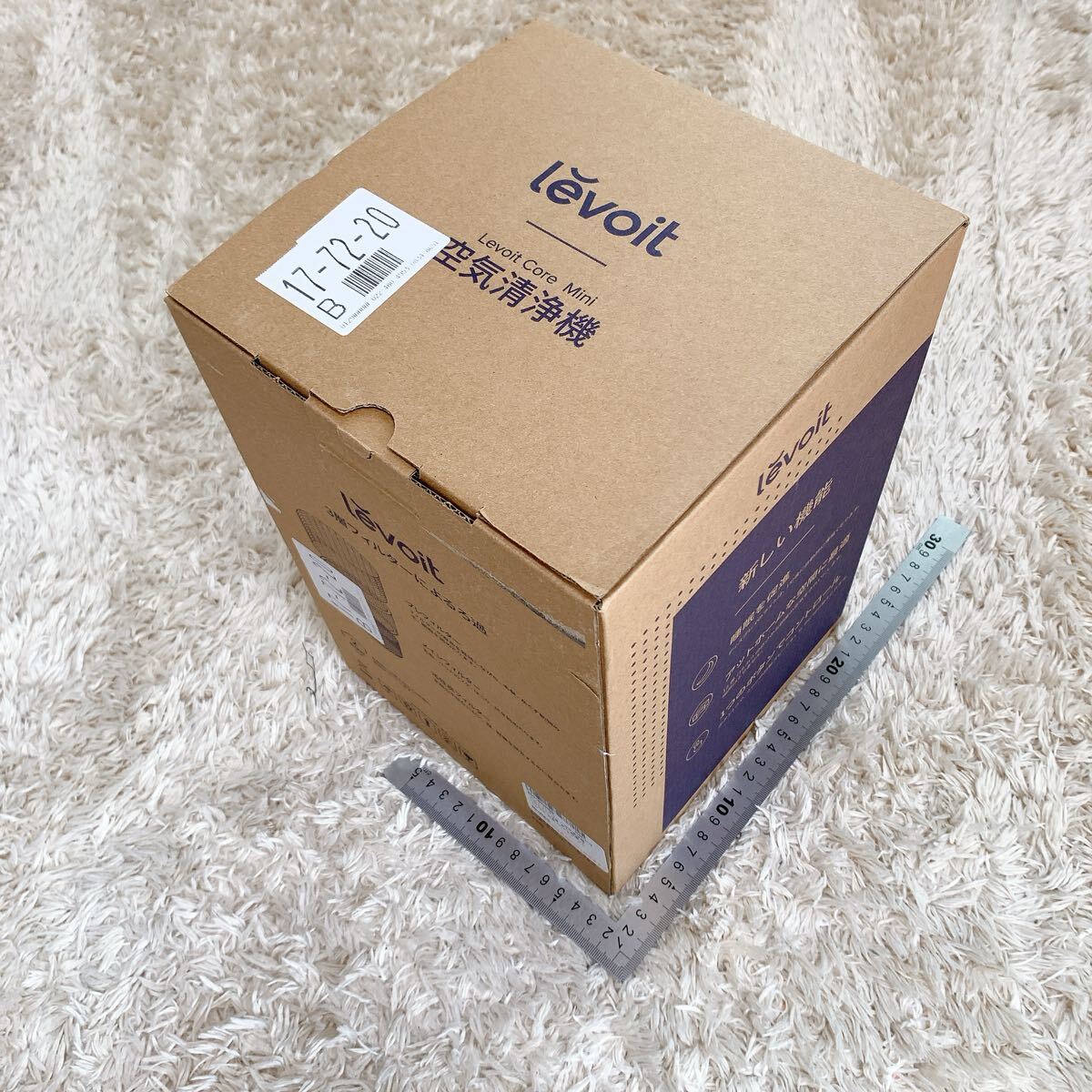 【開封のみ】Levoit (レボイト) 空気清浄機 小型モデル 12畳 卓上 軽量 アロマ対応 脱臭 Core Mini ブラック 送料無料_画像8