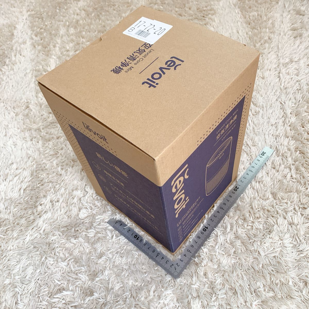 【開封のみ】Levoit (レボイト) 空気清浄機 小型モデル 12畳 卓上 軽量 アロマ対応 脱臭 Core Mini ブラック 送料無料_画像9