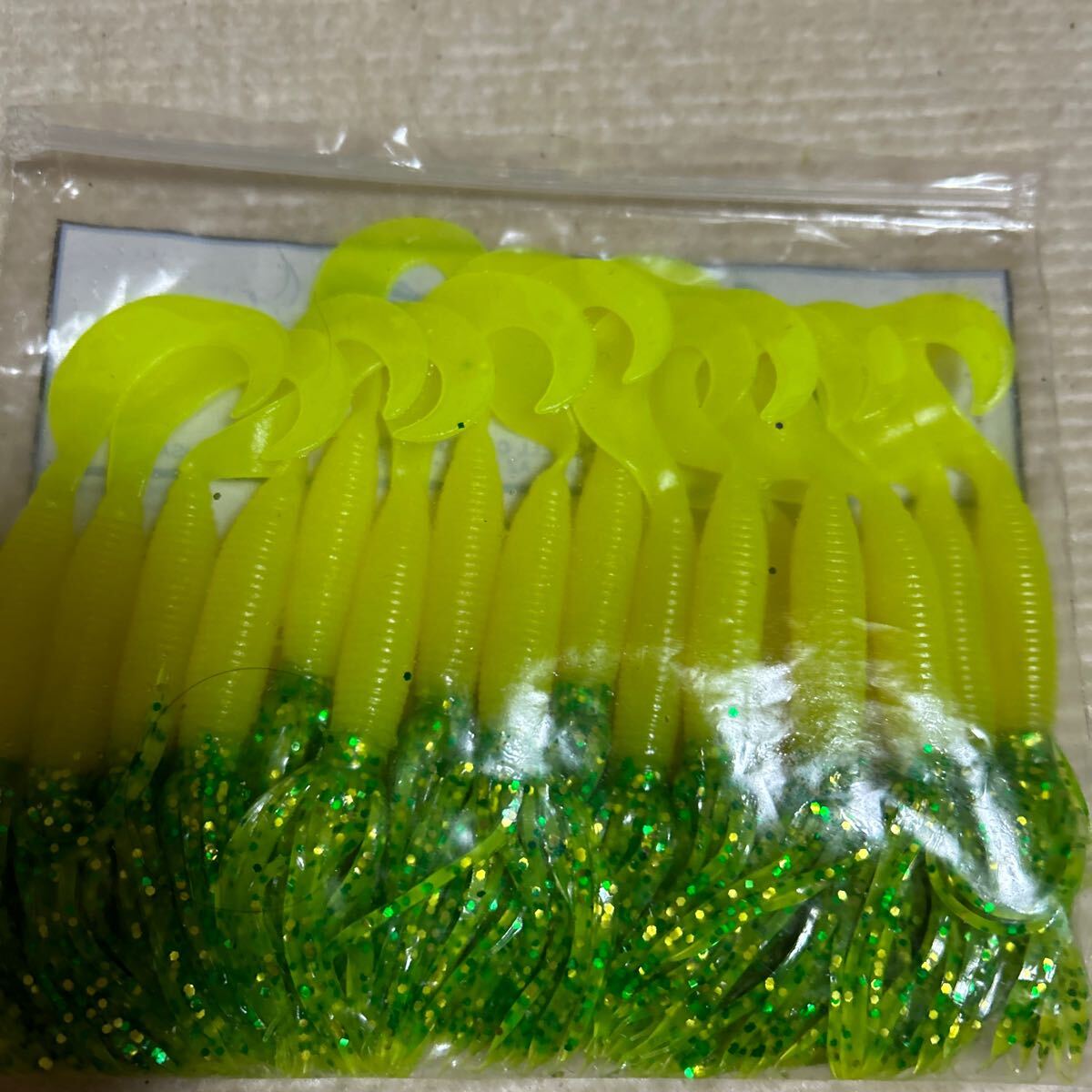 ゲーリーヤマモト　フラグラブ　4インチグラブベース　チャートチャート　早期終了不可品_画像3