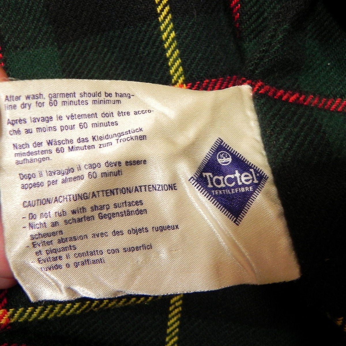 ★ 英国製 HUNTING WORLD ハンティングワールド オイルドコットン ジャケット コート M (大きめの作り) ヴィンテージ ワックス 古着 ★h_画像8