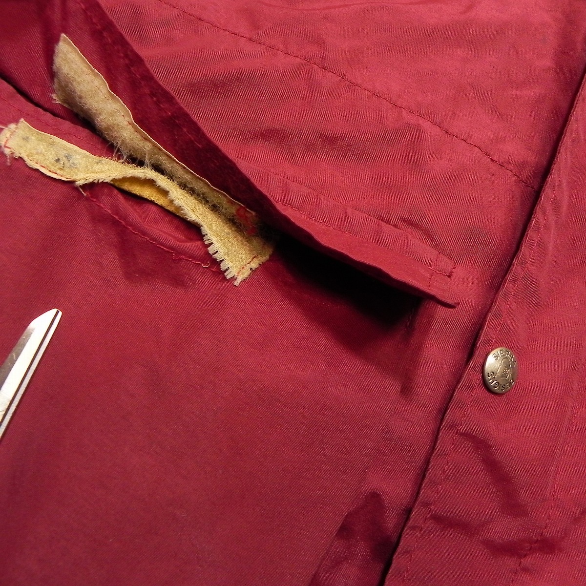 ★ 名作 80s ヴィンテージ SIERRA DESIGNS シエラデザイン ゴアテックス マウンテンパーカー M 8本木 8本杉 タグ 古着 ★d_画像9