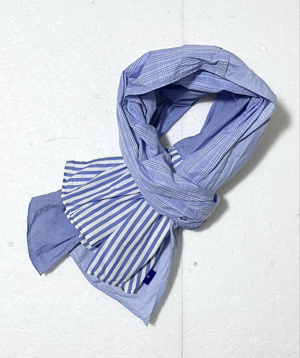 COMME des GARCONS SHIRT コムデギャルソンシャツ パッチワーク ストール マフラー_画像1