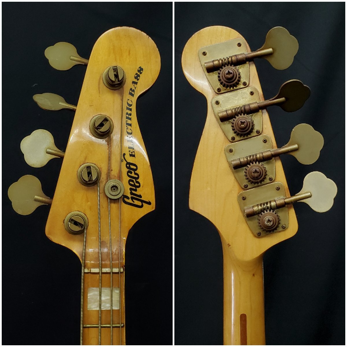 【宝蔵】Greco ELECTRIC BA88 グレコ エレキベース I750314 約117㎝ 日本製 ジャンク 現状品_画像6