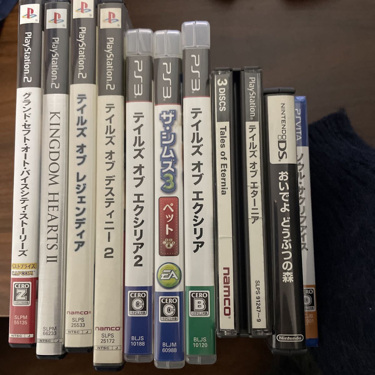 [中古品]PS2 PS3 PSVITA ゲームソフトまとめ売り ソフト、説明書同封_画像1