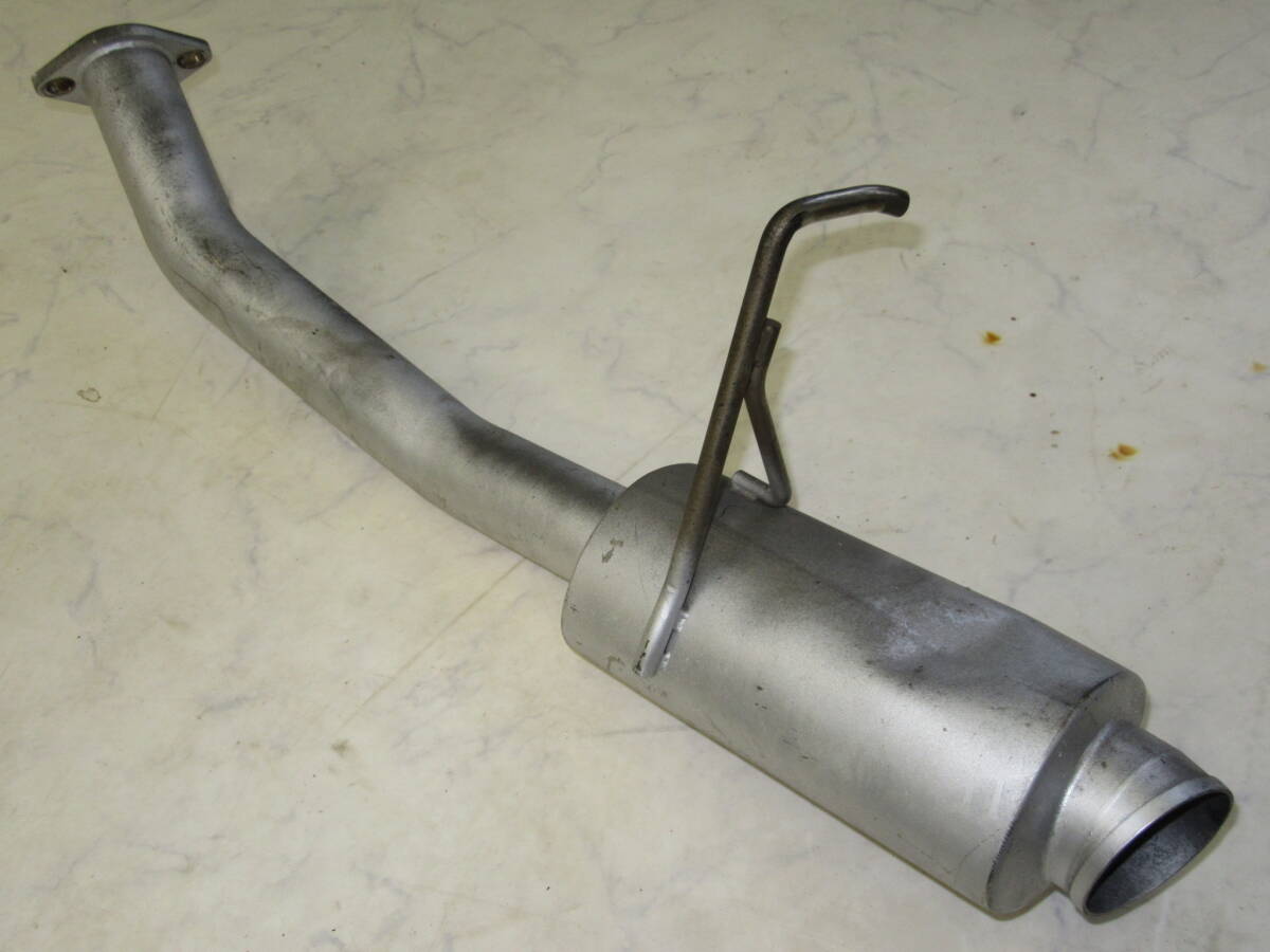200系ハイエース 標準ボディ用メーカー不明 オールステンマフラー 中古品 2KD-FTV 2.5Lディーゼルターボ車用 直接引き取り対応可！_画像6