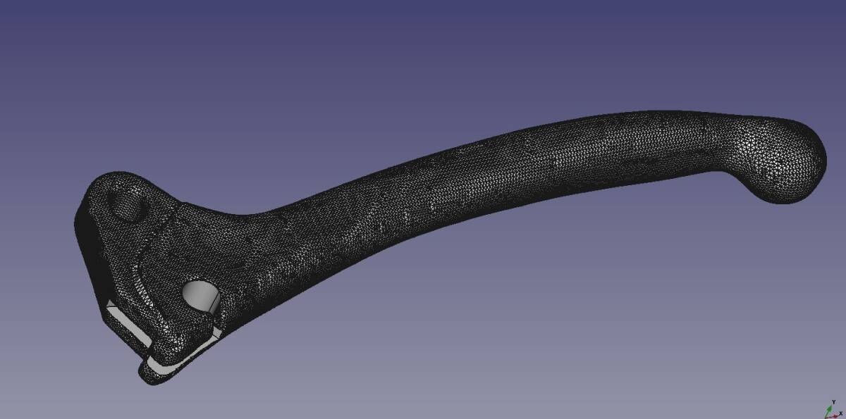 ホンダモンキー Z50A プラレバー 左右セット CAD設計品 _画像4