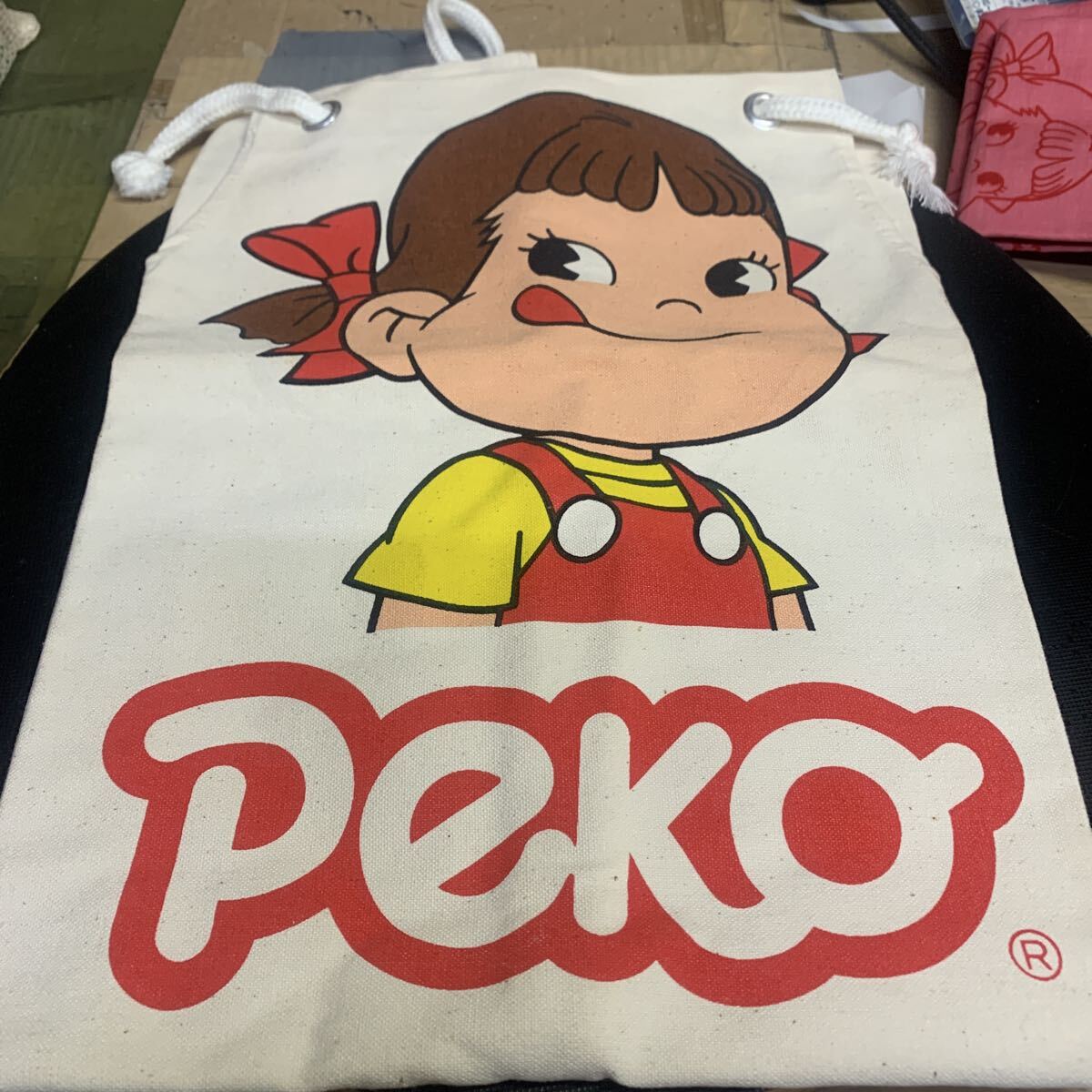 ペコちゃん 不二家　エプロン_画像1