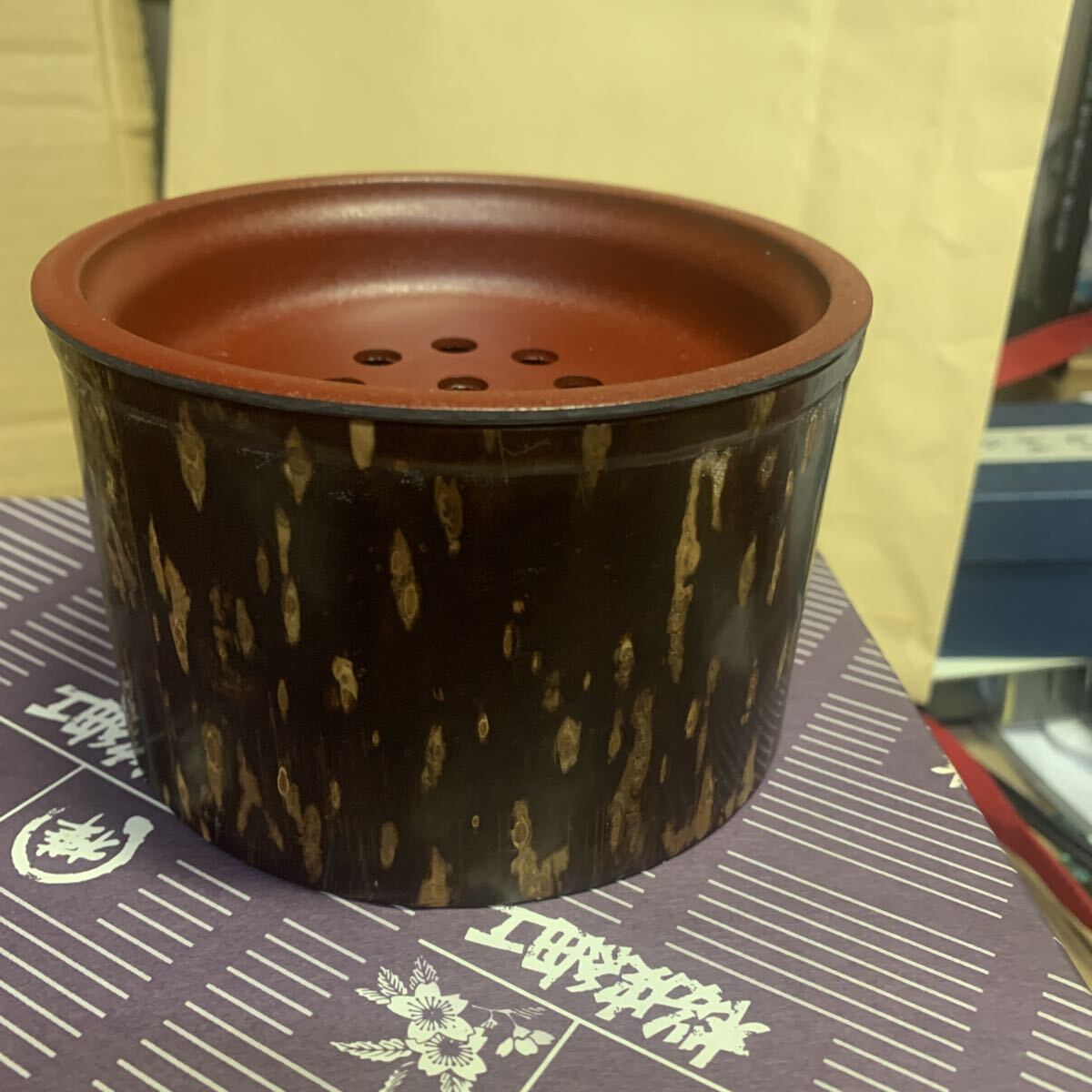  Sakura кожа умение банка для чая чайная посуда береза умение традиция изделие прикладного искусства 