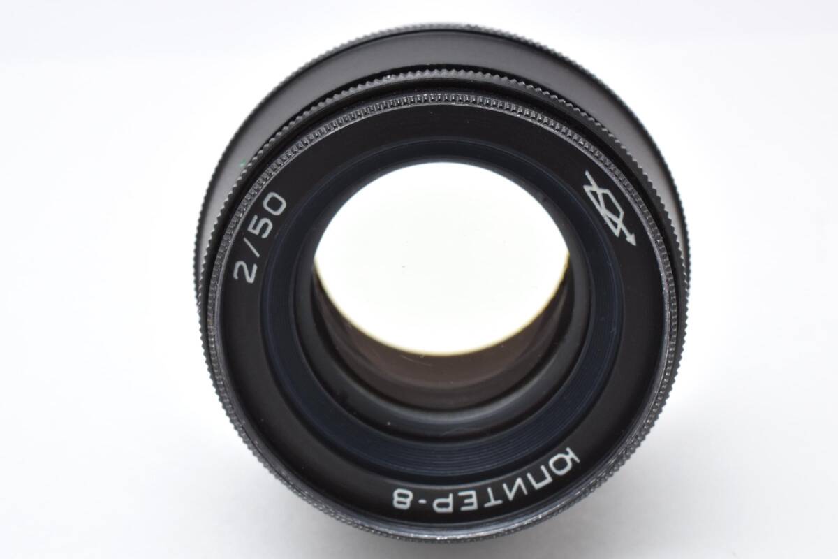 希少＊インダスター INDUSTAR-8 50mm F2 L39 LEICA ブラック