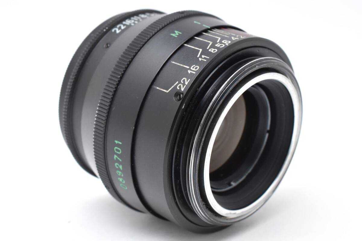希少＊インダスター INDUSTAR-8 50mm F2 L39 LEICA ブラック