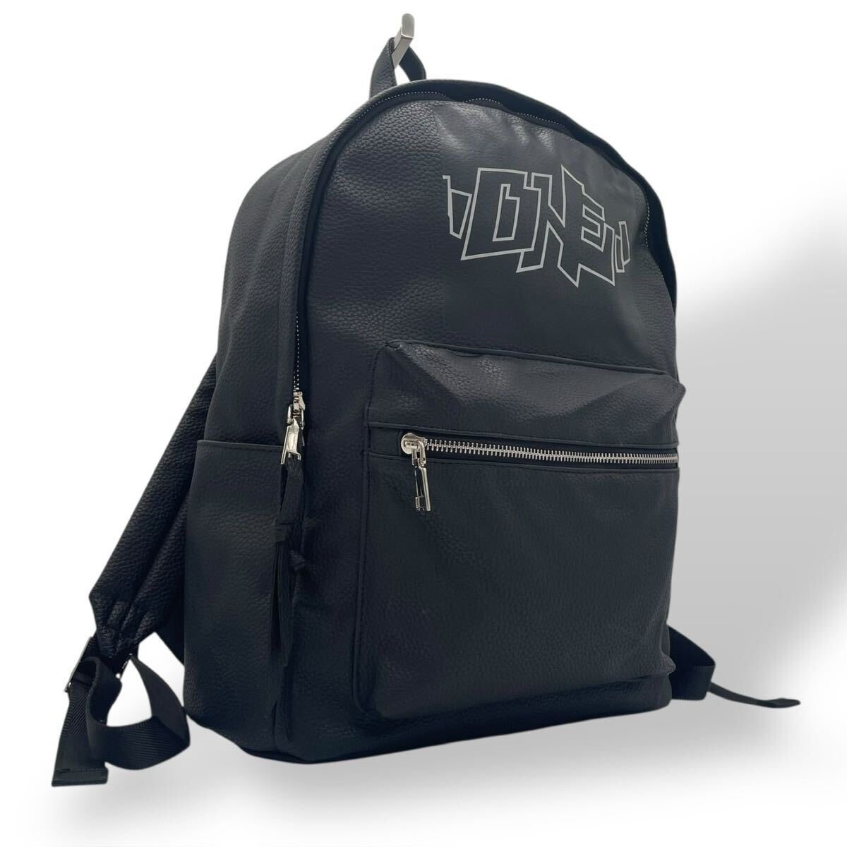 ONE ワン リュック バッグパック 大容量 ブラック デイパック 黒_画像1