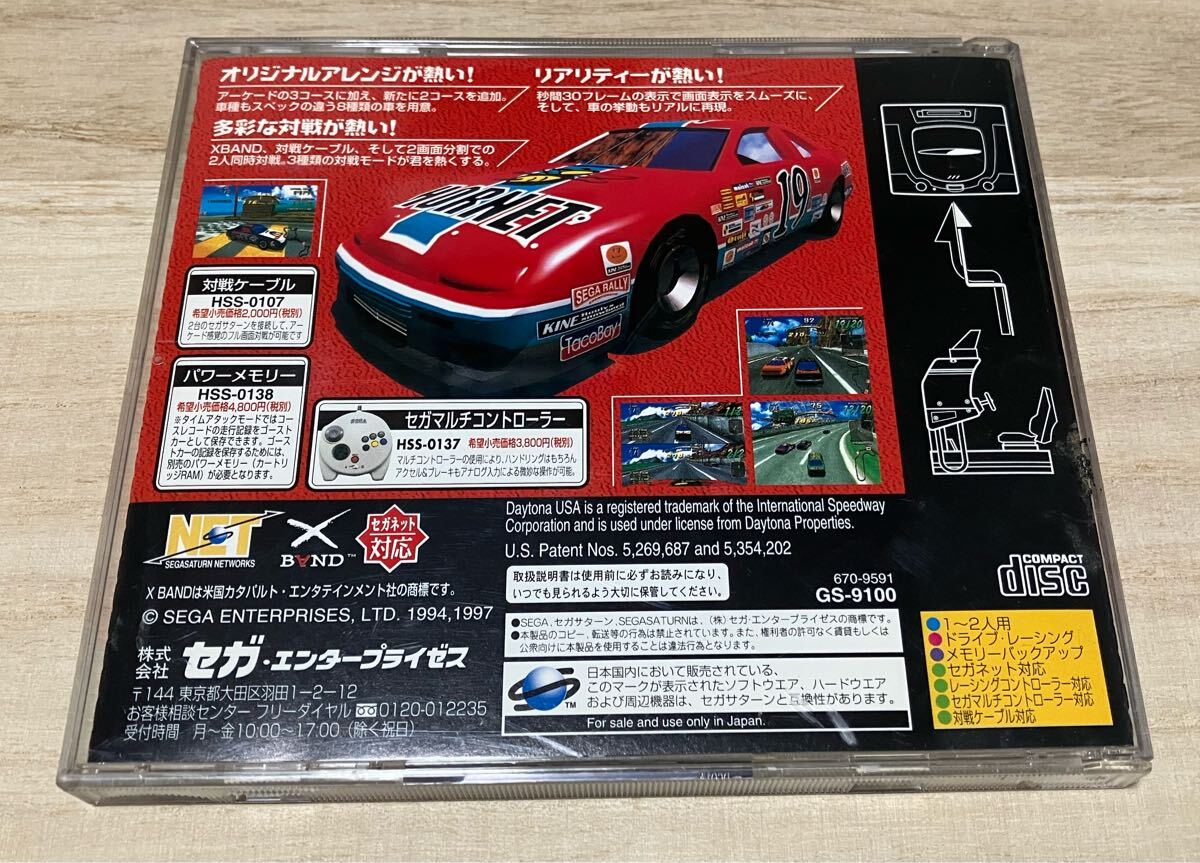 SS デイトナUSA サーキットエディション セガサターン_画像2