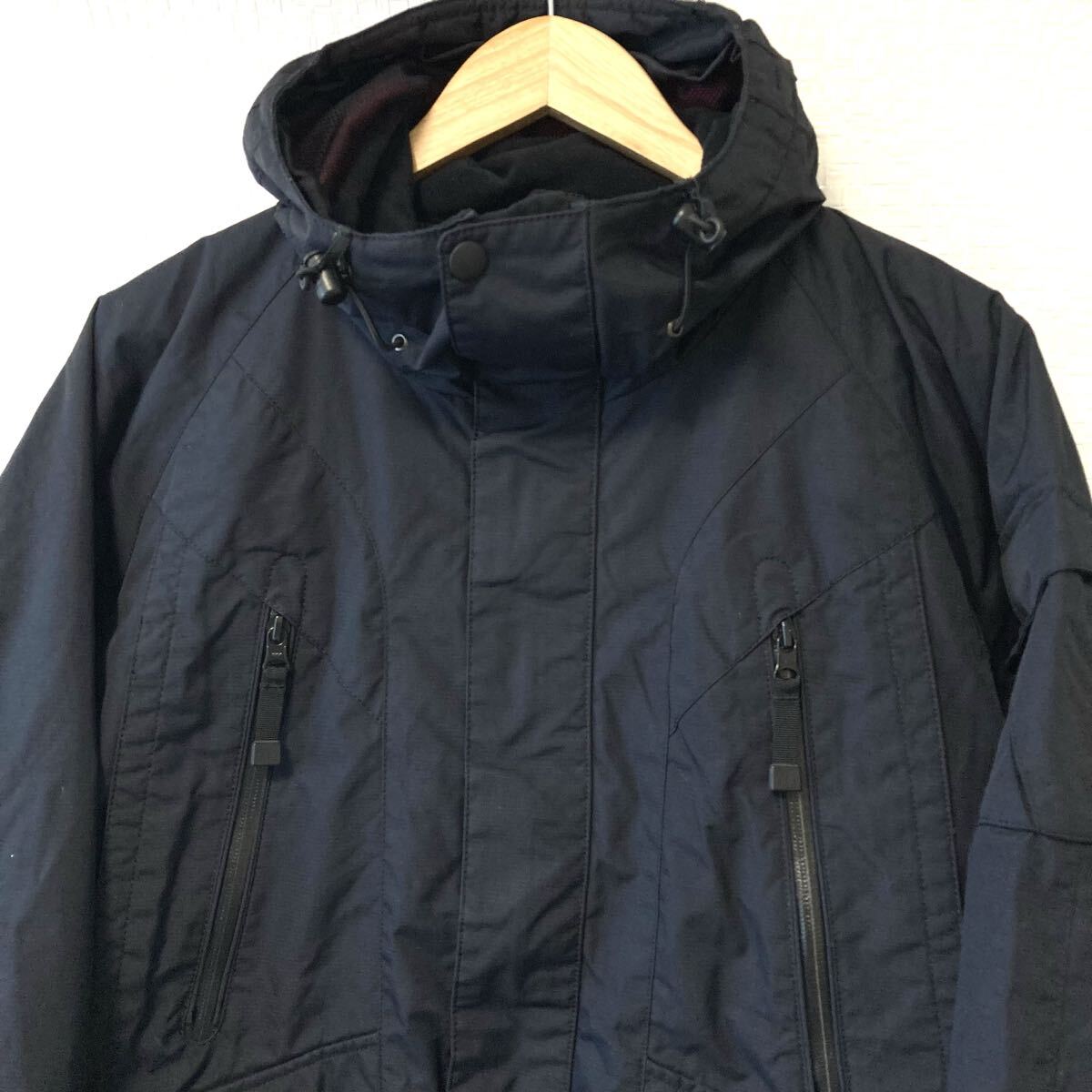 これからのウィンターシーズンに！【mistral】ミストラル ナイロン100% スノーウェア スキージャケット スノボ スノーボード 黒 S/Y37080UU_画像5