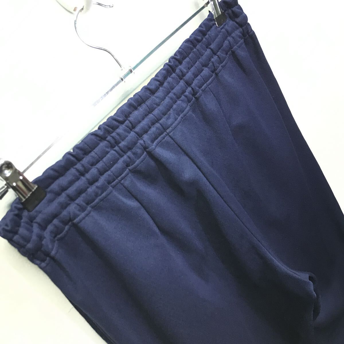 レトロ古着コーデにも◎【SUPERSTAR】スーパースター トラックパンツ ジャージ MIZUNO ミズノ ジョガー スポーツ ネイビー L /Y36890ii_画像8