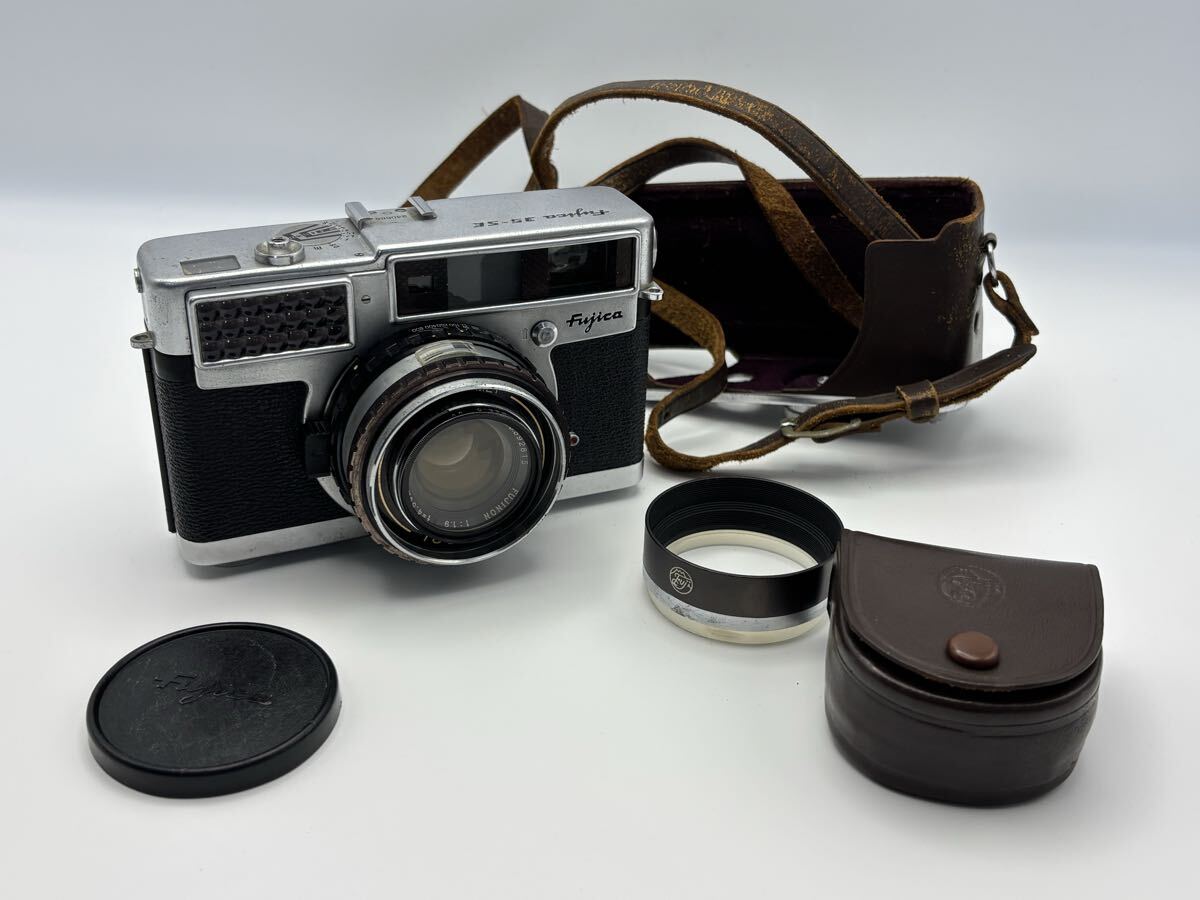 【希少】Fujica 35-SE カメラ フジ FUJI PHOTO FILM 取り扱い説明書付き_画像1