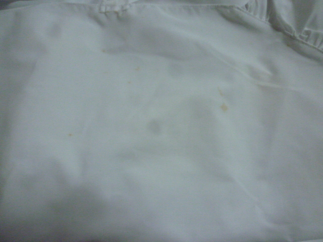 未使用★割烹着 かっぽう着 エプロン M 抗菌・防臭・防虫加工 ひのきクリーン_画像4