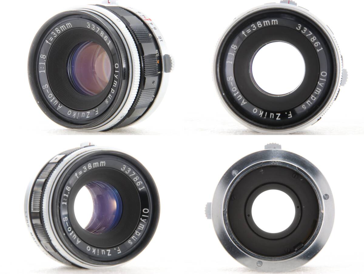 【美品】オリンパス OLYMPUS PEN-FT ＆ F.ZUIKO AUTO-S 38mm F1.8 TTL ガイドナンバー付き 完動品 #0515_画像5