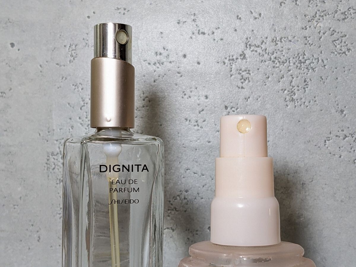 W016 蓋なし香水5点 資生堂2点 ROSARIUM DIGNITA ポーラ アデリーヌ アマティアス KENZO/60_画像2