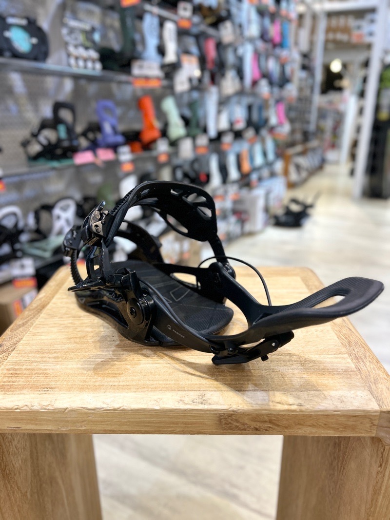 25-26 SP UNITED BASE + カラー:BLACK Mサイズ エスピー メンズ スノーボード バインディング リアエントリー_画像6