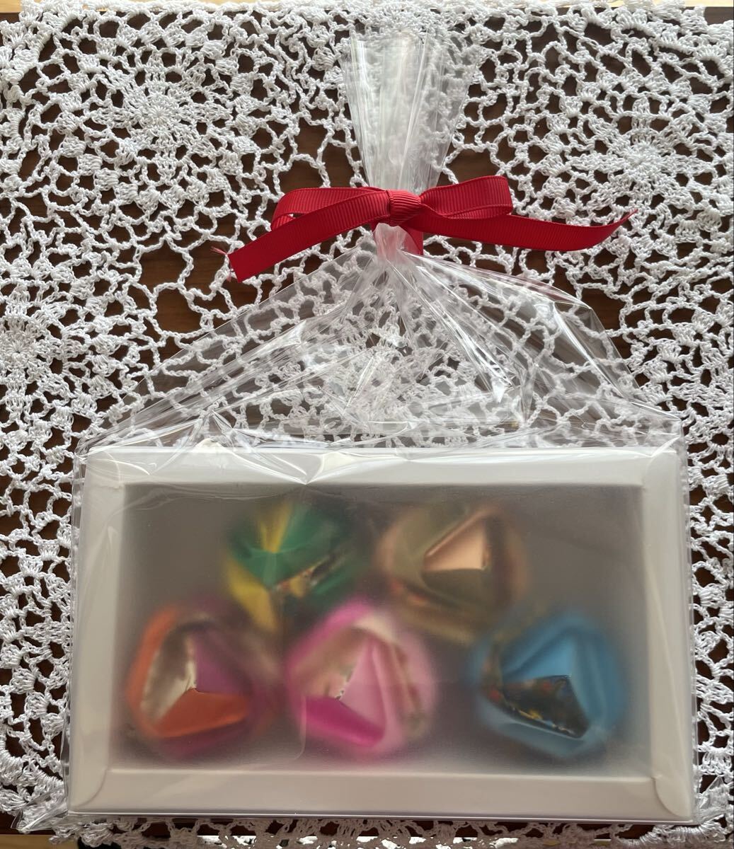 折り紙 ハンドメイド くす玉 5個 プレゼント用_画像3