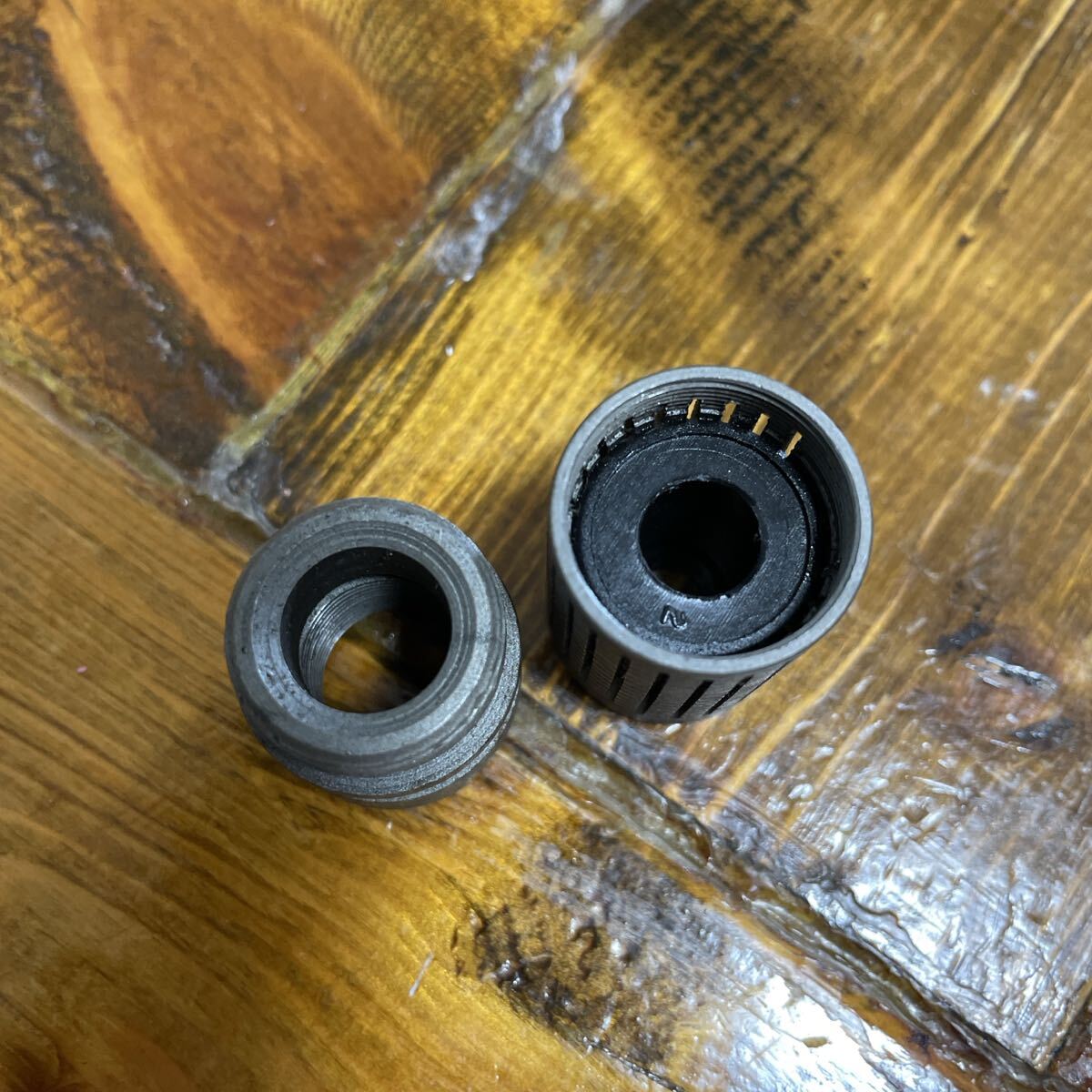 KAC QDフラッシュハイダー スチール製 レプリカ 14mm逆ネジ_画像3