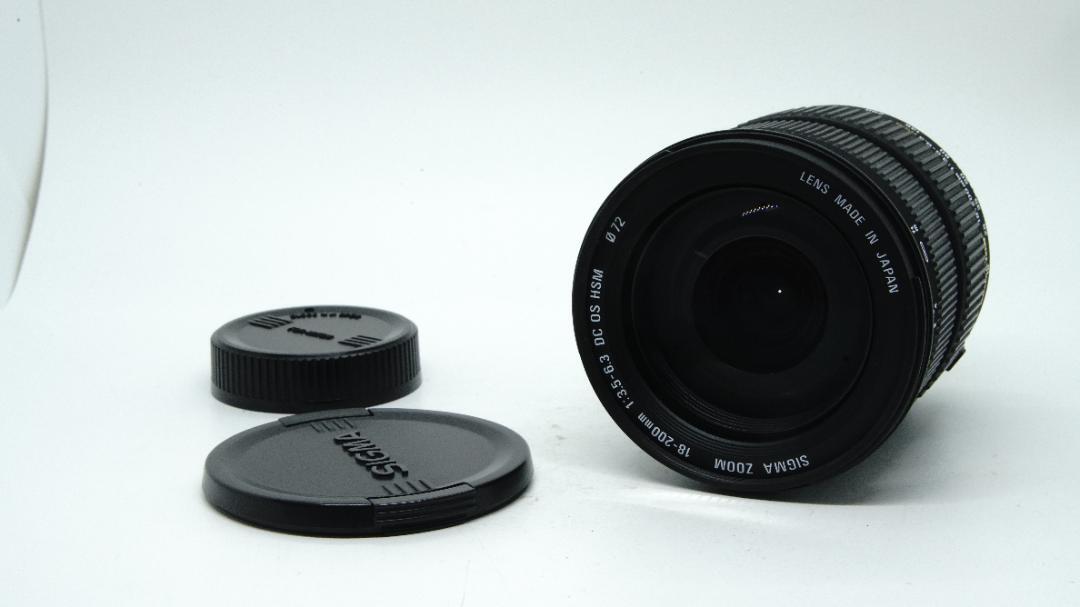 【W2004】 SIGMA ZOOM 18-200 3.5-6.3 DC OS HSM ニコンマウント シグマ_画像1