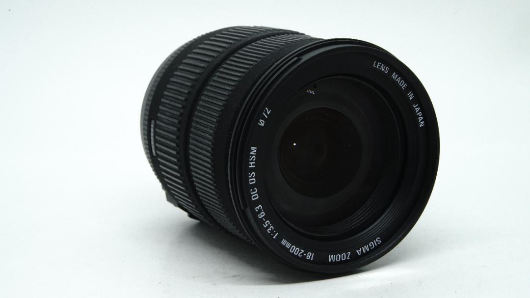 【W2004】 SIGMA ZOOM 18-200 3.5-6.3 DC OS HSM ニコンマウント シグマ_画像4
