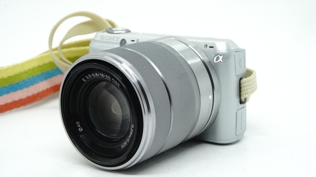 [W2105] SONY NEX-C3 / SONY 18-55 3.5-5.6 OSS белый с коробкой Sony 