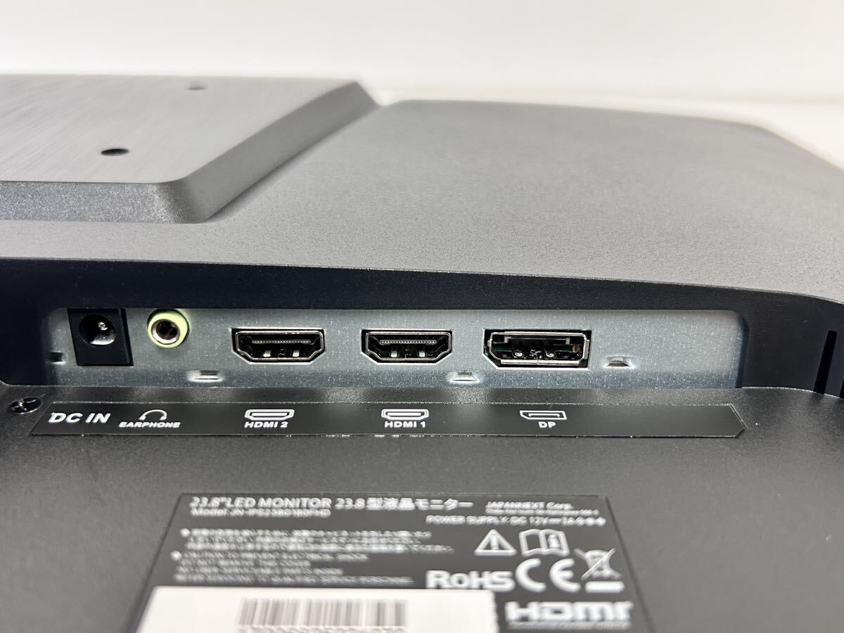JAPANNEXT 23.8型ワイド LED液晶モニター (JN-IPS238G180FHD）HDMIポート×2/DPポート×1 ゲーミングモニター 簡易動作確認済み C_画像4