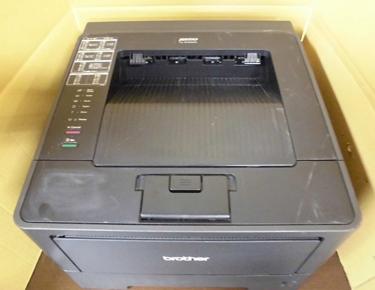 ♪中古レーザープリンタ　ブラザー【Brother HL-5450DN】中古トナー/ドラム付き♪2510201_画像3