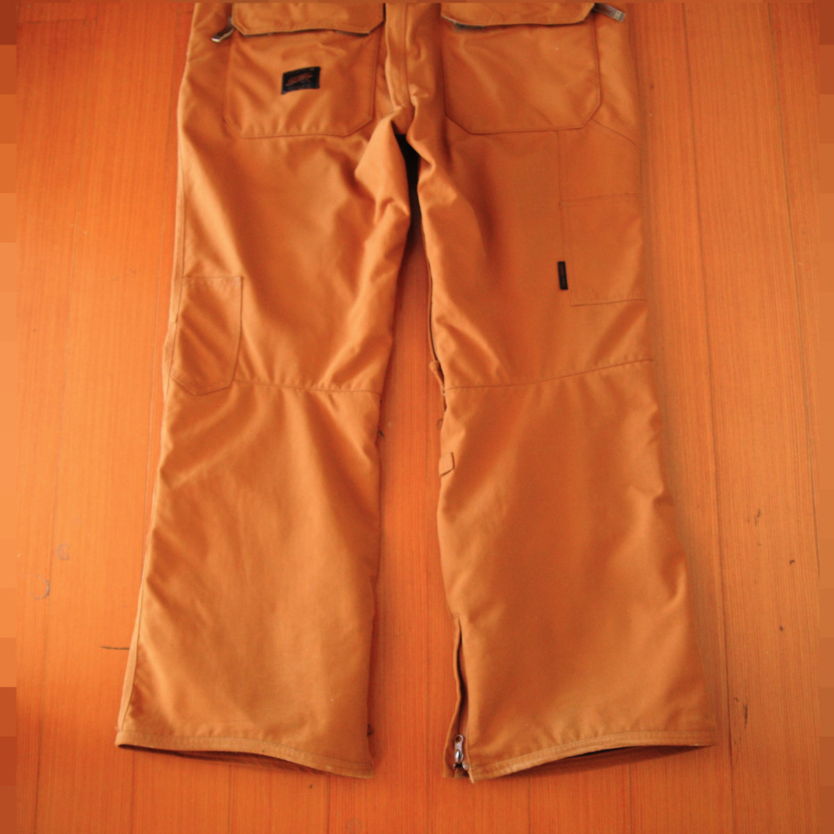 BILLABONG ビラボン ビブパンツ 布施 忠モデル カーキ L USED美品_画像8