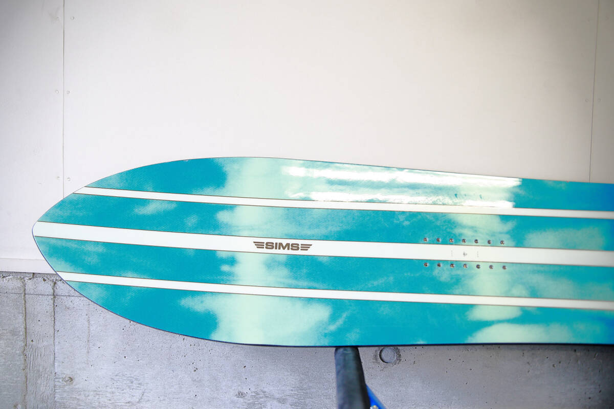 SIMS シムス SOLO 156cm パウダーボード 中古良品 激レアグラ 送料無料_画像2