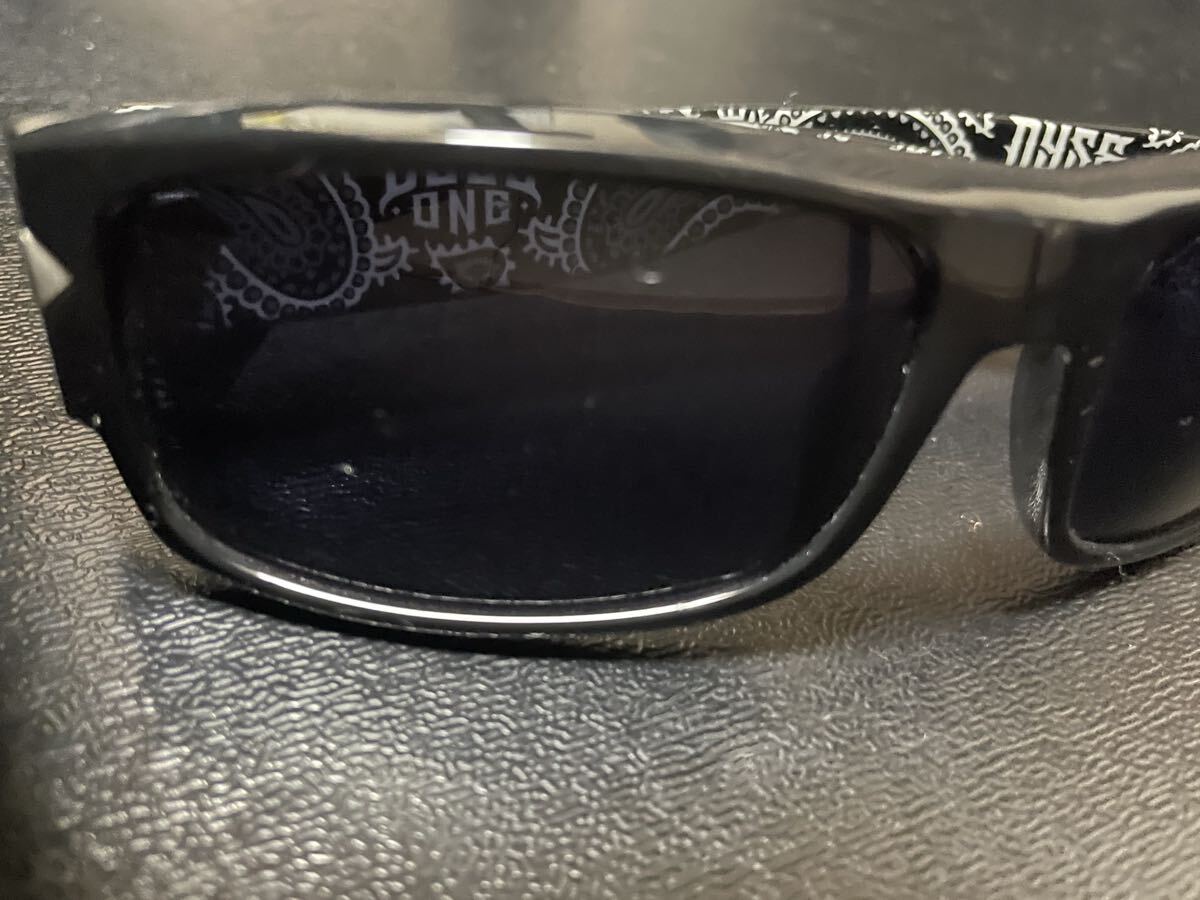 サングラス　ローク　内側ペイズリー柄　黒　ローライダー　ギャングスタ　チカーノ　ヒップホップ_画像6